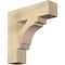 Ekena Millwork Merced Block Rough Sawn Bracket, Douglas Fir, 6"W x 24"D x 24"H BKT06X24X24MRC05RDF - alternate 1